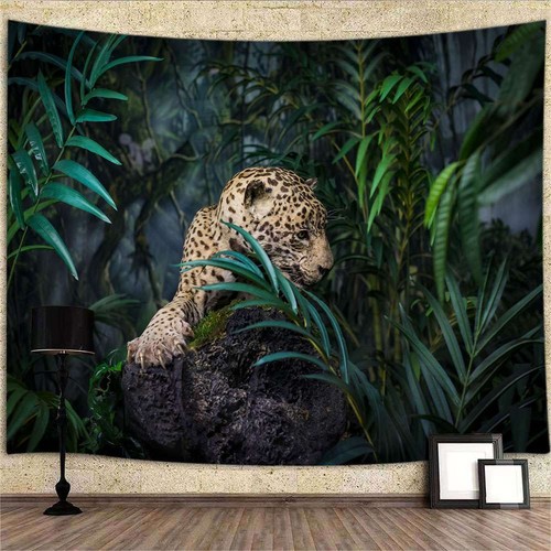 Camo leopardo foresta poster