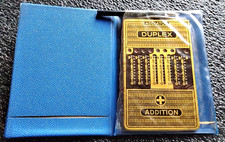 Vecchia calcolatrice Addiator duplex.