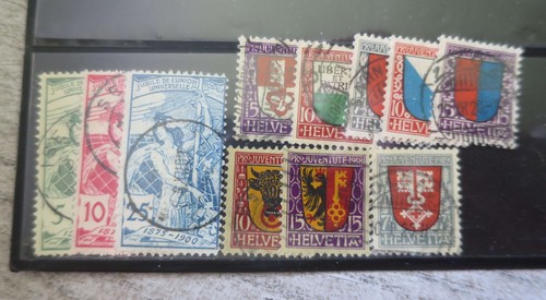 Suisse 1900 1920 series c - series,