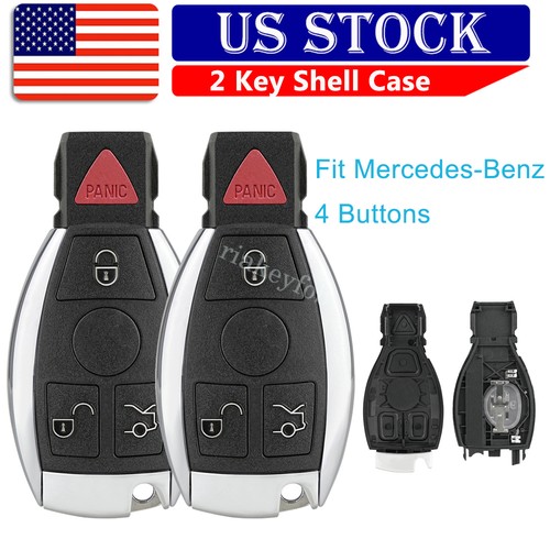 Remote fob key shell - 2x,
