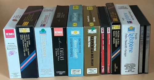 Job lot puccini opera box - lot:, 10