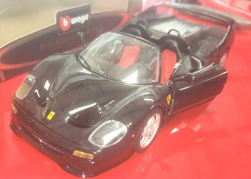 Burago ferrari black - ferrari, sport