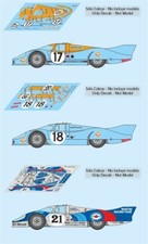 Decals Porsche 917 LH Le Mans