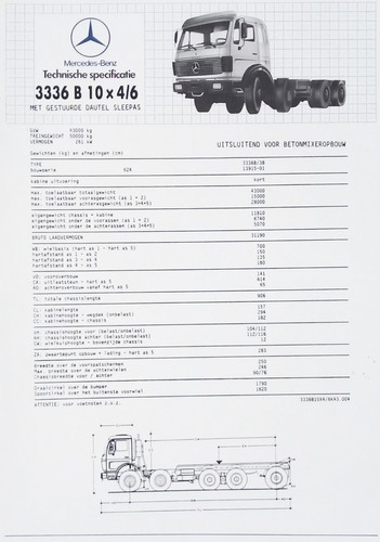 Camion mercedes benz - mercedes-benz, 10