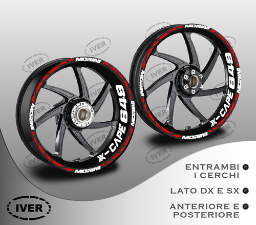 Adesivi cerchi per moto - , morini