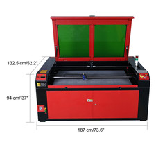 Macchina per Incisione Laser CO2 130 W 900X1400 Mm Taglio Laser Incisore Laser