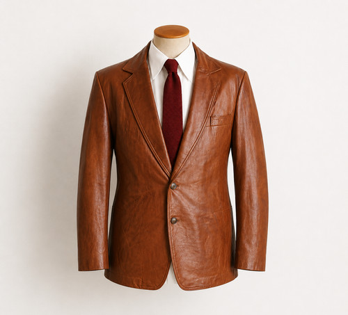 Blazer uomo pelle vera - ,