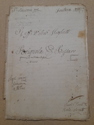 Collezione documenti antichi - collezione,