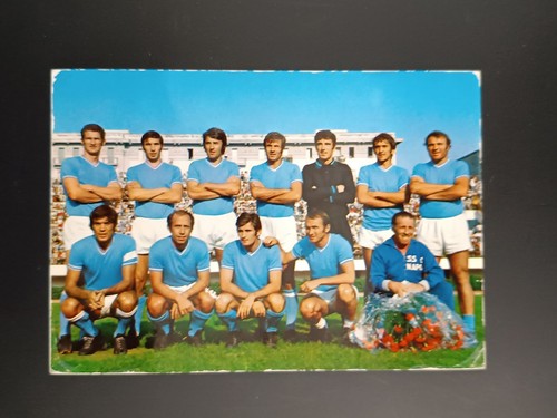 Cartolina squadra napoli - cartolina,