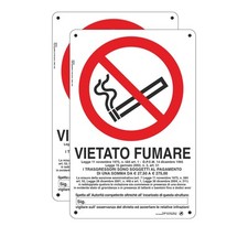 Cartello in Plastica Vietato