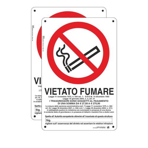 Cartello plastica vietato - cartello,