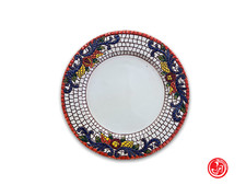 Piatto ceramica decorato - piatto,