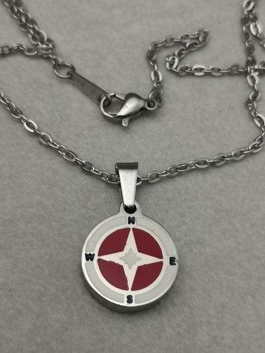 Collana uomo acciaio rosa dei - collana,