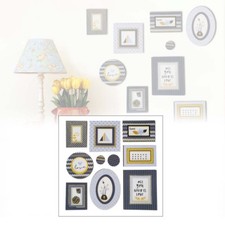 Cornice portafoto adesiva mod.Country Chic - Cornice decorata adesiva per foto