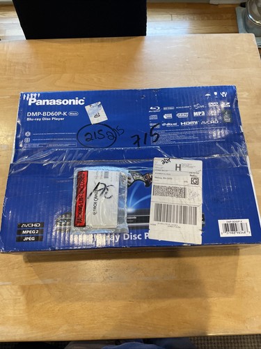 Panasonic dmp bd60p lettore - dmp-bd60p-k,