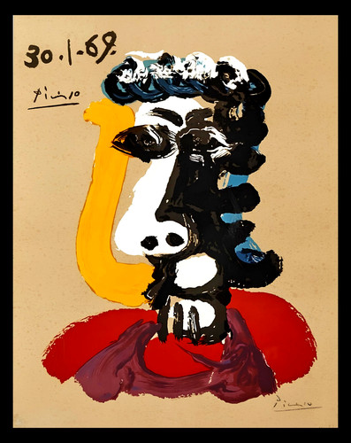 Pablo picasso litografia - pablo,