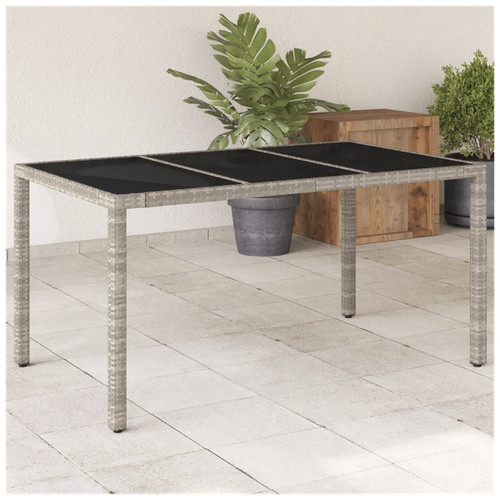 Garden table lightgrey - garden,