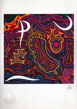CORRADO CAGLI  lettera "P"