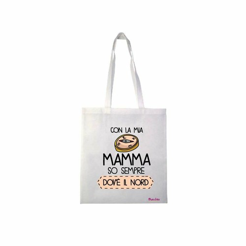 Borsa 36x40 scritta con - borsa,