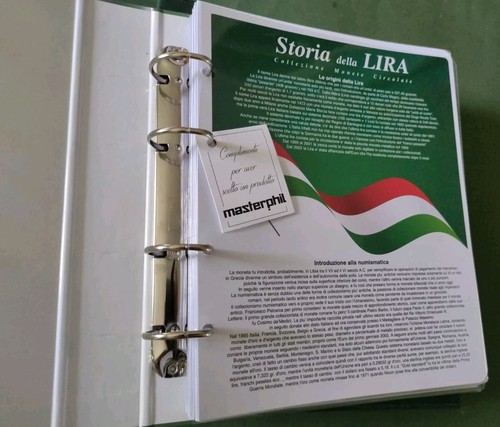 Album raccolta lira tipologica - album,