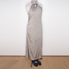 Abito Maxi Maliparmi Grigio In