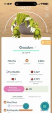 Shiny Groudon 2019 LVL 50 &