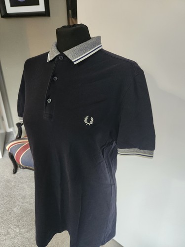 Polo fred perry blu navy - fred,