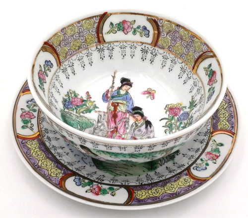 Cina tazza con - cina, in