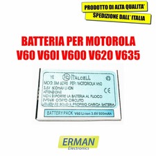BATTERIA PER MOTOROLA V60 V60I V600 V620 V635 3,6V 600mAh