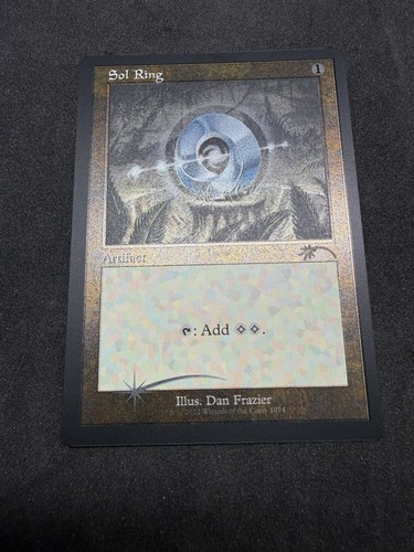 Mtg sol ring - ring, 1074