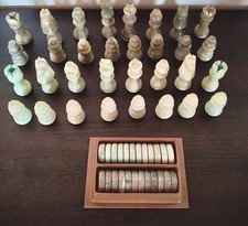 SET PEZZI SCACCHI E PEDINE