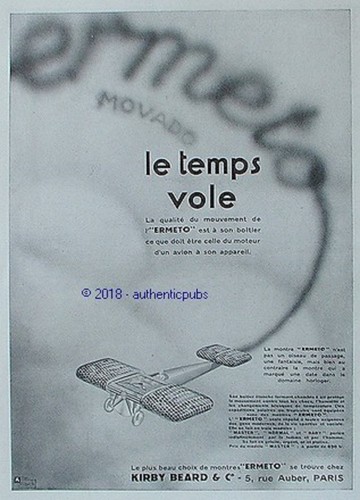 Publicite montre movado - publicite,