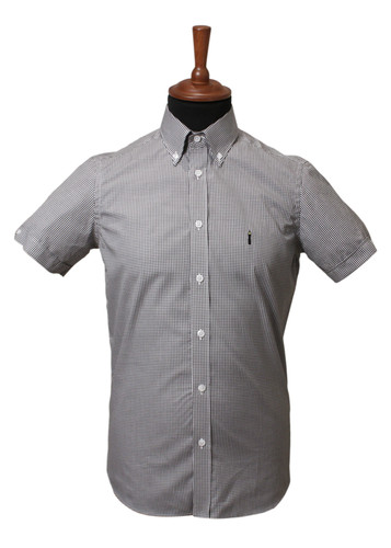 Camicia scacchi button down - camicia,