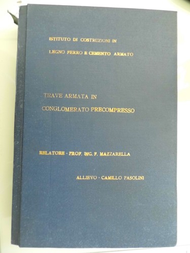 Tesi laurea trave armata - tesi,
