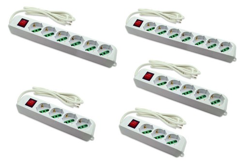 Multipresa elettrica shuko 4 - elettrica,