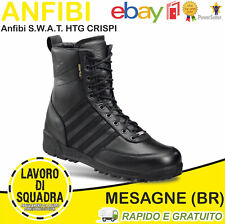 Anfibi CRISPI SWAT HTG Militari in Pelle e GoreTex - Anfibio Crispi