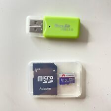 MICRO SD 512GB CON ADATTATORE 2 IN 1 USB 2.0 AD ALTA VELOCITA' (SD-MICRO SD)