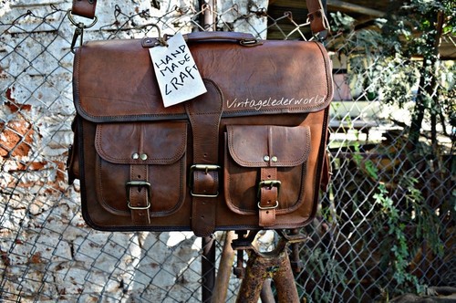 Borsa vintage pelle tracolla