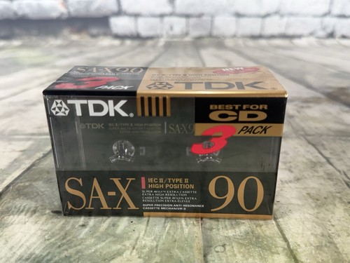 Tdk 90 audiocassetta - sa-x,