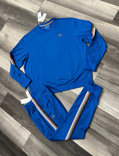 Lacoste Tuta Uomo 2 Pezzi Blu