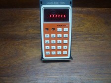 TI EXACTRA 20 "STAR WARS BUBBLE DISPLAY" CALCOLATRICE VINTAGE PERFETTAMENTE FUNZIONANTE