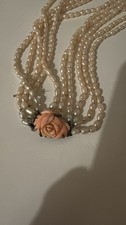 collana Vintage Di Perle Di