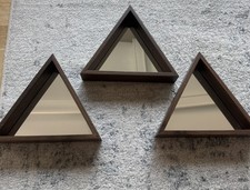 Set 3 mensole specchi da