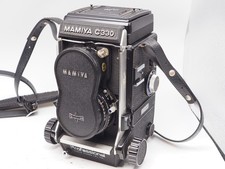 Mamiya C330 fotocamera reflex TLR professionale doppio obiettivo e obiettivo 80 mm punto blu, ecc+