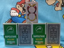 Carte Da Gioco 4 Pacchetti Napoletane Modiano 🇮🇹