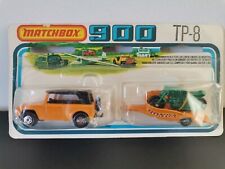 MATCHBOX 900 TP-8 Field car & Motorcycle SILVER BASE