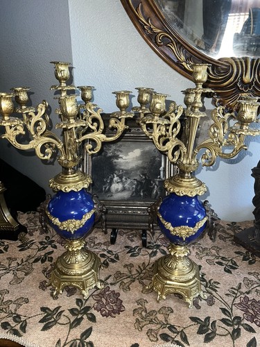 Coppia candelabri luigi xvi - candelabri,