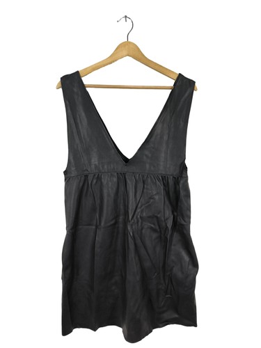 Zara knit abito ecopelle - abito,