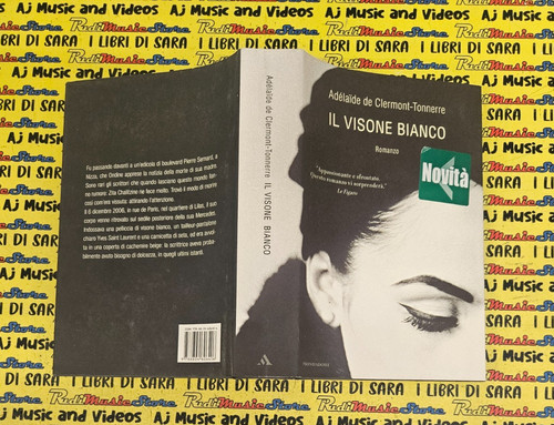 Book libro visone bianco - libro, il