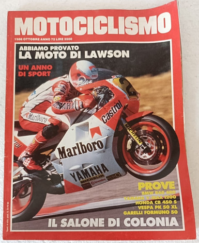 Motociclismo 1986 vespa - -,